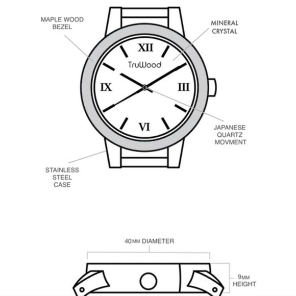 Truwood Mocha Watch main image 3